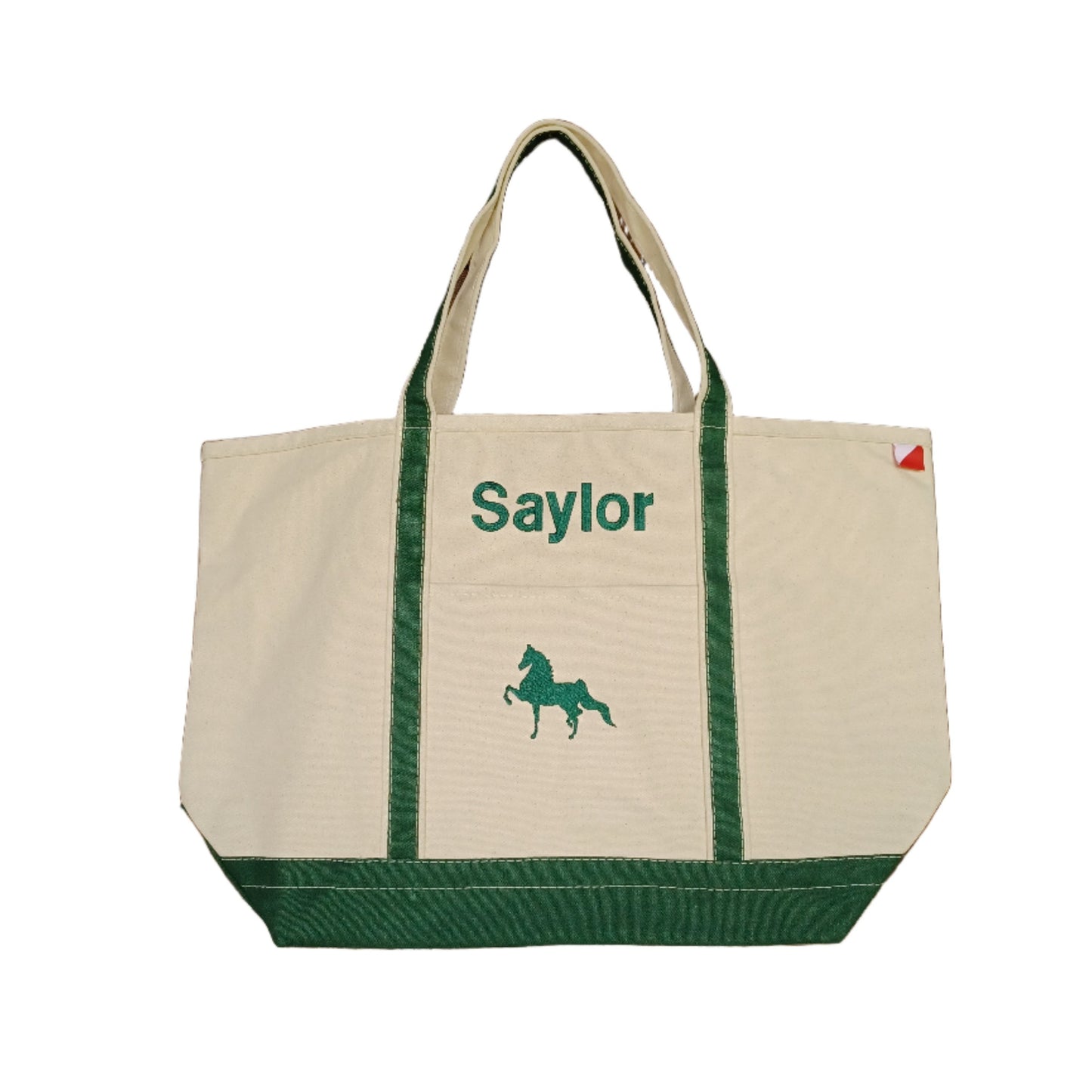 Personalized Horse Tote Bag, Barn Tote