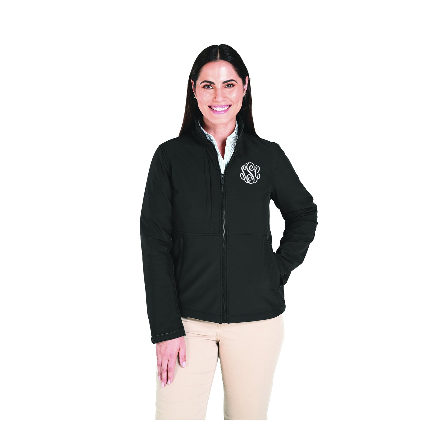 Charles River Apparel Ladies Supreme Soft Shell Jacket Embroidered