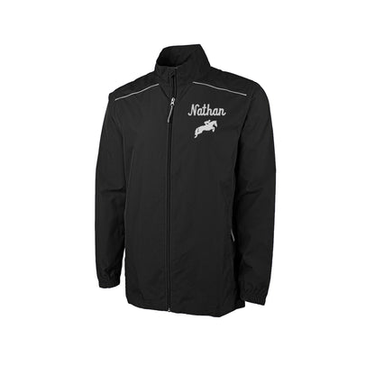 Men's Skyline Pack-N-Go Full Zip Personalized Horse Jacket