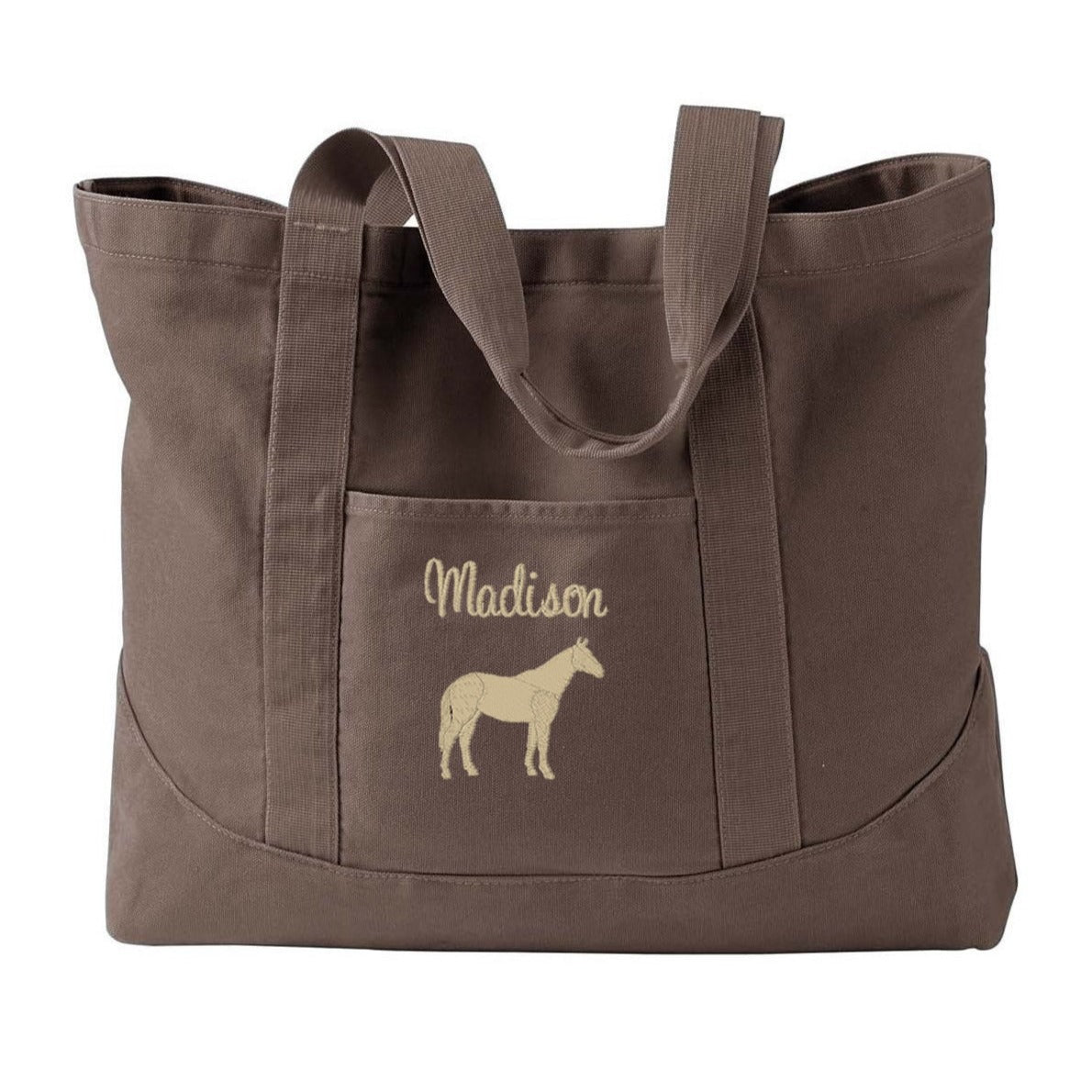 horse bag, barn bag, personalized horse bag