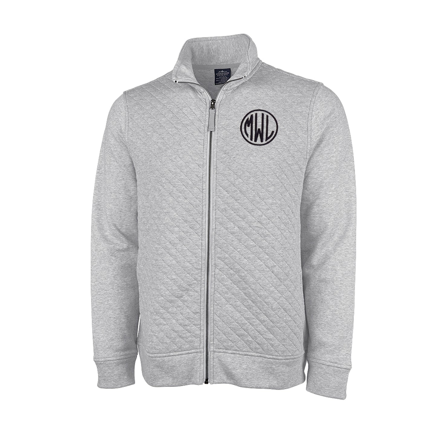 Quilted Jacket with Monogram for men