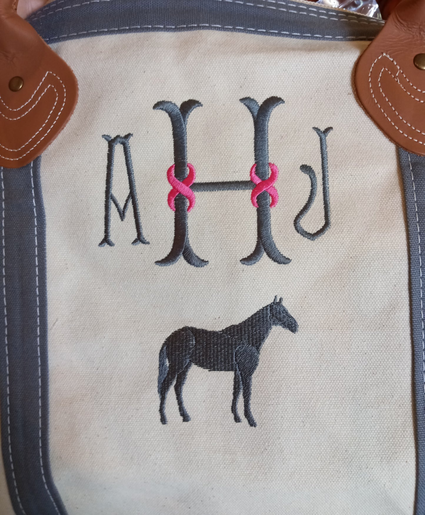 Personalized Horse Show Bag, Tack Bag, Barn Bag