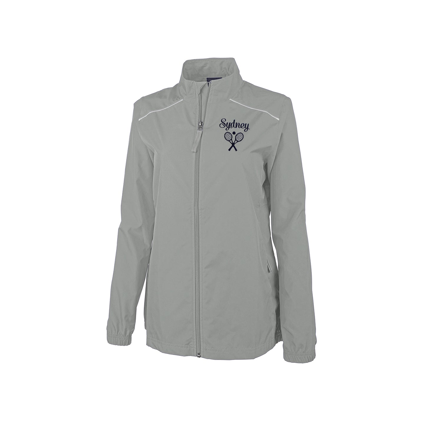 Ladies Skyline Pack-N-Go Full Zip Personalized Tennis Jacket