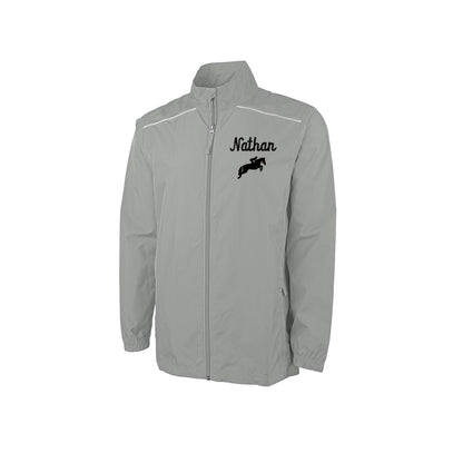 Men's Skyline Pack-N-Go Full Zip Personalized Horse Jacket