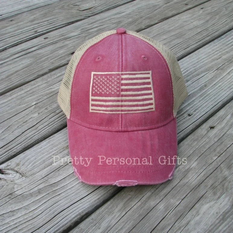 American Flag Hat