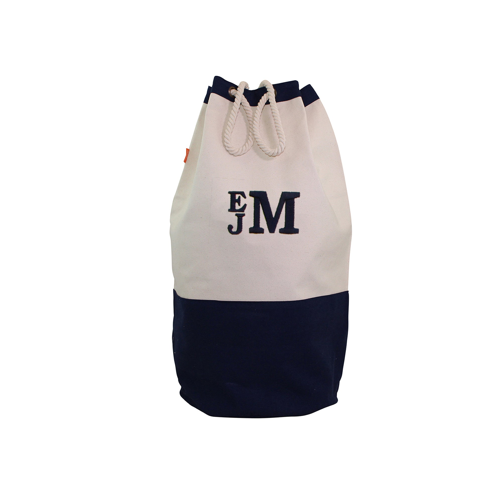 Monogrammed Laundry Duffel Bag