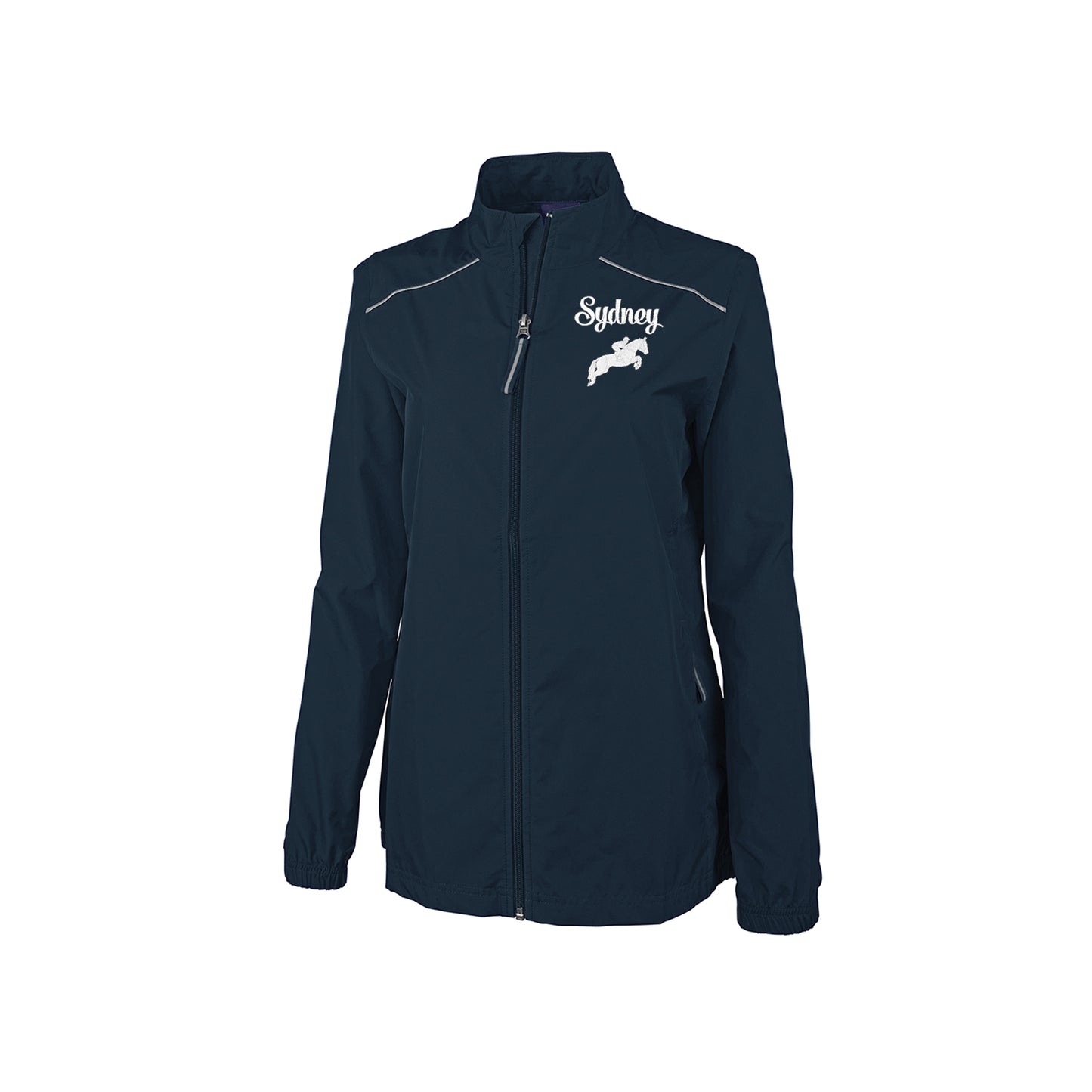 Ladies Skyline Pack-N-Go Full Zip Personalized Horse Jacket