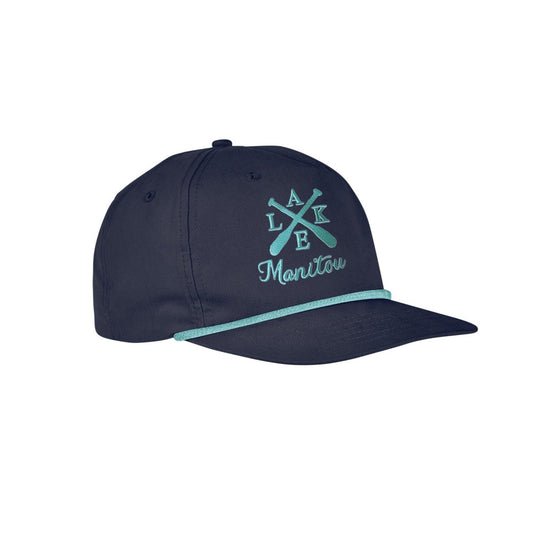 rope hat with lake logo