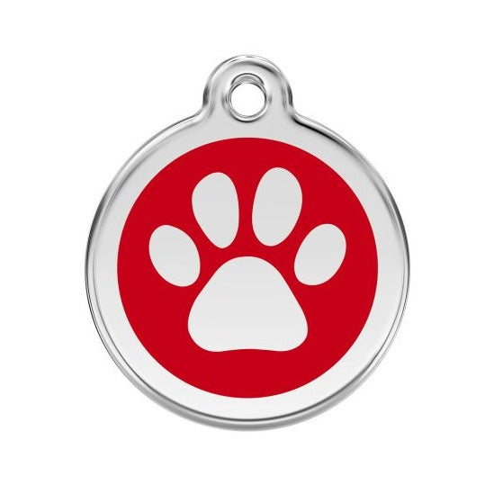 Red Dingo Dog Tag with Free Shipping