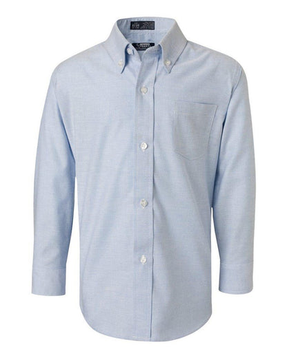 Youth Monogrammed Oxford Dress Shirt